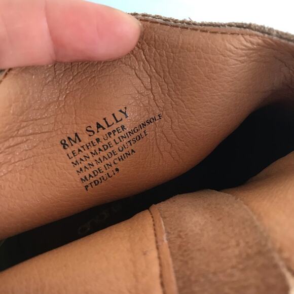 Andre Assous Suede Wedge Ankle Boot - Picture 6 of 8